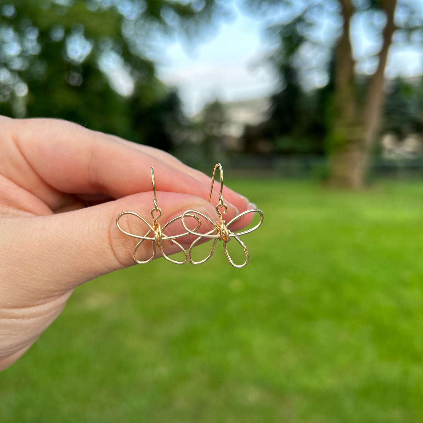 🦋Gold mini butterfly earrings🦋