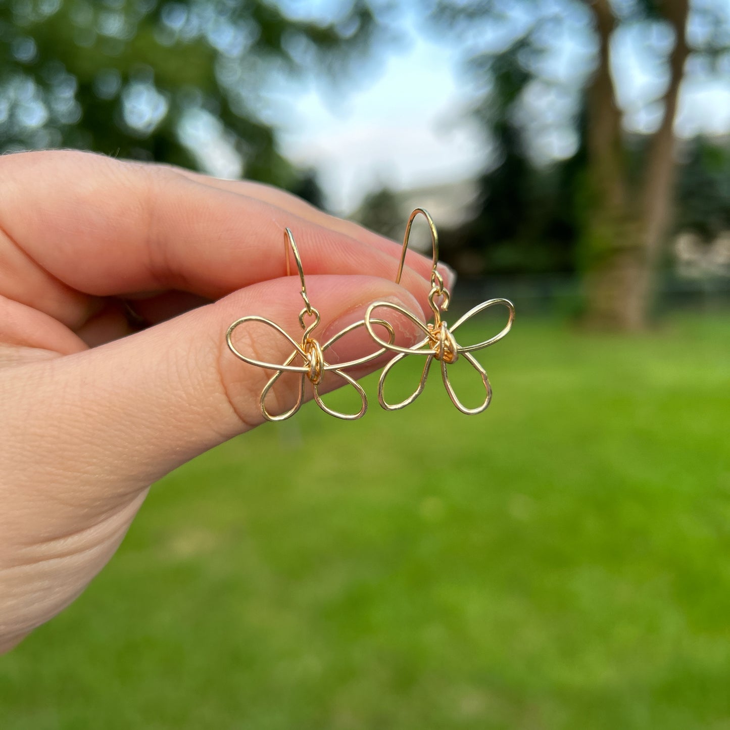 🦋Gold mini butterfly earrings🦋